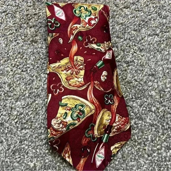 Tabasco Pizza Necktie - Picture 1 of 3